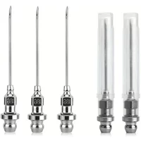 5pcs Grease Needles, Mini Bearing Grease Needle Nozzle Portable Removable Needle Air Nozzle Grease Tool For Ball Joints