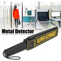 Metal Scanner Metal Detector High Sensitive Shock Resistant Comfortable Portable for Airport Stations
