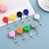 5PCS/Lot Id Card Holder Badge Reels Retractable Lanyards Keychain Name Badge Clip Hospital Nurse Accessories Credential Holder