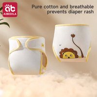 Cotton Baby Potty Training Pants Waterproof Breathable Leakproof Underwear For Toddler Boys Girls Summer Diaper Training Shorts