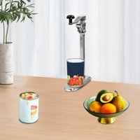 Can Opener Commercial Can Opener Manual Can Opener Sharp Blade, Manual Can Opener Detachable Base for 40cm Cans