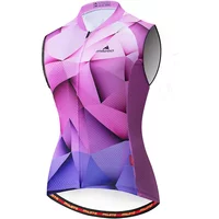 MILOTO Women's Sleeveless Bike Jersey Breathable MTB Cycling Vest Road Bicycle Top Summer Clothing 2024