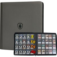 1280+ Cards 20 Pocket Card Binder Collector Card Album - Pages Compatible with Game Cards, Sports Cards