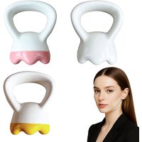 Massage Gua Sha Plate Ceramic Guasha Massage Board Ring Shape Skin Tightening Compact Ergonomic For Face Head Shoulder Knee