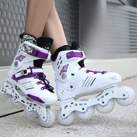 Adult Men's And Women's College Straight-Line Roller Skates Professional Figure Skating Shoes Inline Skating Shoes