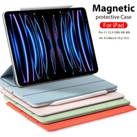 New Magnetic PU Case for Ipad Air 11 13 2025 M3 A16 11th Pro 11 12.9 Air 4 5 10th Generation Mini 6 7th 8th 9th Shockproof Cover
