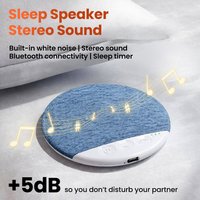 Pillow Side Ultra-Thin Sleep Bluetooth Speaker Noise Pillow Sound Disc Timed Pillow Side Speaker Under Pillow Sleep Speaker