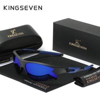 KINGSEVEN Men's Polarized Cycling Sunglasses UV400 Road Protective Glasses MTB Bike Anti-Glare Eyewear Sports Bicycle Goggles