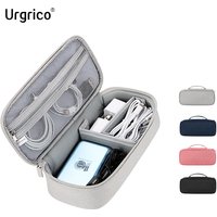 Portable Travel Data Cable Storage Bag Organizer Free Combination Waterproof Carry Case for Digital Accessories USB Charger Cord