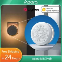 Neuestes Aqara Smart Hub M1S Gateway, drahtloses Zigbee 3.0 Wifi RGB LED Nachtlicht, Smart Home Bridge für Xiaomi Mijia Homekit APP