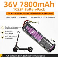 36V 7800mAh Rechargeable Lithium Ion Battery Replacement for Xiaomi M365 M365 Pro Electric Scooter