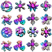 Dragon Wings Hand Spinner Low Noise Alloy Metal Rainbow Finger Spinner High Speed Anti Pressure Fingertip Gyro Birthday Gift