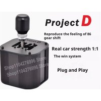 ProjectD – simulateur de course, Transmission manuelle, capteur Hall HGP, levier de vitesse séquentiel, PC USB pour MOZA SIMAGIC Thrustmaster Logitech