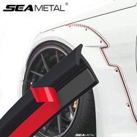 SEAMETAL – bande d'étanchéité en caoutchouc pour voiture, pour arc évasé de garde-boue, petites bandes d'étanchéité inclinées de Type T, Protection insonorisée et étanche