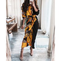 Women Striped Button Front Shirt Dress Self Tie Waist Long Sleeve Maxi Casual Outfit