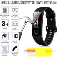 Hot HD Ultra Thin Screen Protectors Full Cover TPU Protective Film Hydrogel For Honor Band 5 4