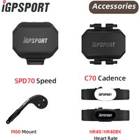IGPSPORT IGS Speed Sensor Cadence Sensor HR40 Heart Sensor S80 SPD70 CAD70 Computer Sensor Holder Bracket Bike Accessories
