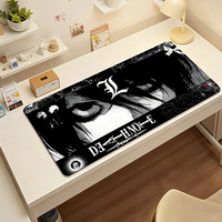 Death Note Mouse Pad Large Non-Slip Waterproof Mat Stitched Edge Keyboard Pad for Gaming Daily Office