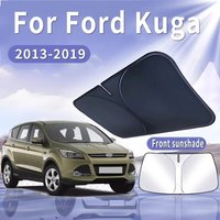 For Ford Kuga 2013~2019 2014 Foldable Car Sun Visor Front Windshield Sunshade Heat Insulation Summer Cooling Auto Accessories