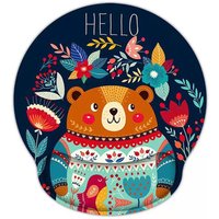 High Quality Silicone Mouse Pad Wrist Rest Ergonomic Mice Hand Support Non Slip Soft Mousepad Home Office