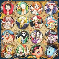 One Piece Anime Badge Post Time Skip Luffy Zoro Chopper Boa Hancock Pin Brooch Collection Merchandise Gift For Fans