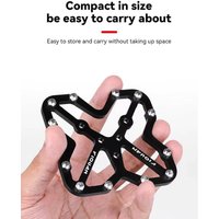 AliExpress ESLNF Bicycle Lock Conversion Plate Universal To Flat Tread Aluminum Alloy Mountain Road Bike Riding Accessories