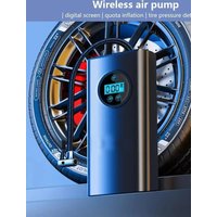 AliExpress NONE 150PSI Car Inflator Pump Wireless Handheld Inflator Pump Intelligent Digital Display Automotive Universal Portable Inflator Pump