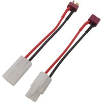 1PCS T Plug Adapter Female/Male to Male/Female Deans T Plug to Big Tamiya Connector for RC Car ESC Battery FPV Quadcopter