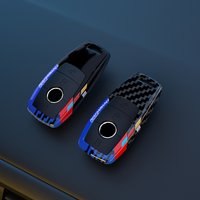 Fashion Car Remote Key Case Cover For Mercedes Benz A C E S G Class GLC CLE CLA GLB GLS W177 W205 W213 W222 X167 AMG
