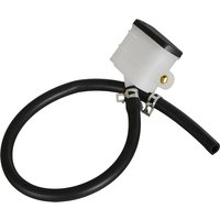 NEW Motorcycle Rear Brake Fluid Reservoir Square Bottle Oil Cup with Hose Fit For Yamaha Honda