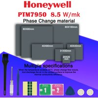 Honeywell PTM7950 Phase Change Pad 8.5W/mk Pasta termoprzewodząca do laptopów/CPU/GPU, materiał termoprzewodzący do chłodzenia radiatorów
