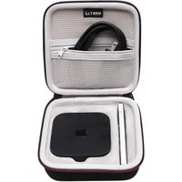 LTGEM EVA Hard Case for 2022 Apple TV 4K Wi‑Fi with 64GB Storage (3rd Generation) - Travel - Protective Carrying Storage Bag