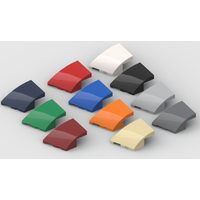 *Wedge 2 x 3 Left* G915A 20 pcs DIY enlighten block brick part No. 80177 Compatible With Other Assembles Particles