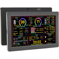 5/7 Inch IPS Type-C Secondary Screen Dynamic 1024x600 LCD Display CPU GPU RAM Monitoring Support Vertical Freely AIDA64