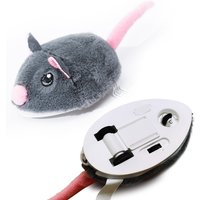 Electric Interactive Mouse Cat Toys Funny Plush Toy Smart Pet Interactive Movement Toys Fast Moving Pet Cat Accessories
