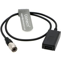 Uonecn USB Female Converter 5V Plug to 4 pin Hirose Male Connector for Phone Pad Tabletd for Audio Mixer