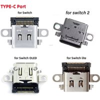 Replacement Type C Port Charging Port for Nintendo Switch 2/OLED/Lite Console USB Charger Socket Connector Repair Part