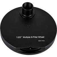 BOSMA-Eyepiece Filter Wheel, Full Metal, 1.25 ", Multiple 9 Position Fitting, Color Filter Wheel for Astronomy Telescopes