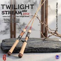 Yushan Outdoor Twilight Stream 2026 Micro Lure Rod Toray 30T Carbon FUJI A Guide UL L Spinning Casting Fishing Pole