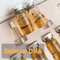 8ml Salmon DNA Gold Ampoule Booster Serum Kit Repair Face Lighten melanin Brightening Whitening Moisturizing Care Skin