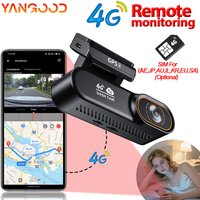 Yangood Dashcam LTE 4G Cloud Storage Recording GPS Positioning Support Remote Video Viewing Car 12V/14V Power Line camera