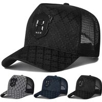 Unisex R Letter Embroidery Baseball Net Caps Spring Summer Outdoor Adjustable Casual Hats Sunscreen Hat Sports Cap