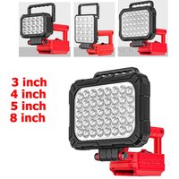 For Milwaukee 18V Li-ion Battery Accessory LED Work Lamp Light Torch Flashlight Lantern Camping Portable Emergency Lighting