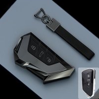 Étui pour clé de voiture en alliage de Zinc haut de gamme, housse de Camouflage pour VW Volkswagen Golf 8 MK8 Skoda Octavia A8 2021 SEAT Leon MK4