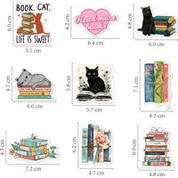 Cute Reading Stickers Waterproof for Phone Tablet Water Bottle Suitcase School Stationery Supplies Wholesale