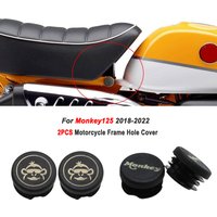 Monkey125 Motorcycle Accessories For Honda Monkey 125 MONKEY125 2018-2022 Frame Hole Cover Caps Plug Decorative Frame Cap Set