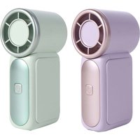 6 Gear Wind Mini Portable Fan Air Turbo Tech Adjustable Handheld Turbo Fan LED Display Ultra-quiet USB Rechargeable Fan Student