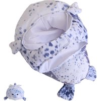 3D Print Seal Headband Hat Costume Party Hats For Women Animal Hats Photo Props Carnival Festival Performance Cosplay
