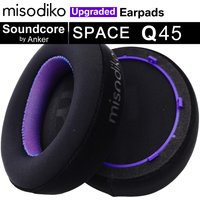 misodiko Upgraded Earpads Replacement for Soundcore by Anker Space Q45 Headphones