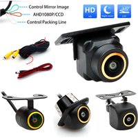 AHD 1080P Fisheye CCD Waterproof Wide View Angle Rear/Front View Back up Camera for HD Night Vision for Car Parking Assist